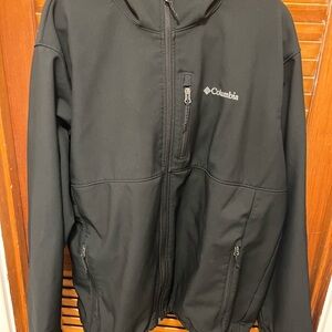 Columbia Black Fleece Jacket XXL